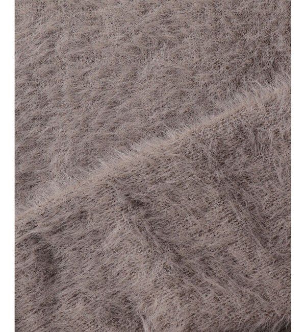 組曲「ナイロンファー半袖プルオーバー」|ニット・セーター|