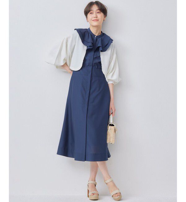 組曲「【WEB限定】シアーボイル ラッフルワンピース」|ワンピース|