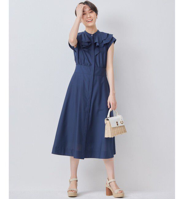 組曲「【WEB限定】シアーボイル ラッフルワンピース」|ワンピース|