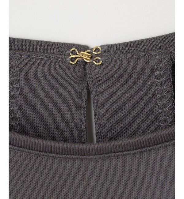 組曲「ミニ裏毛チュールスリーブ カットソー」|Tシャツ・カットソー|