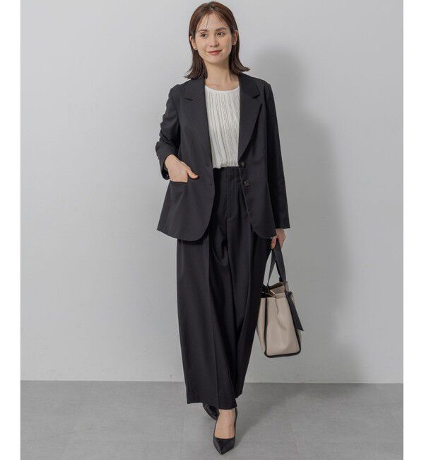 組曲「【WEB限定】ジョーゼットシフォンプリーツ ブラウス」|シャツ・ブラウス|