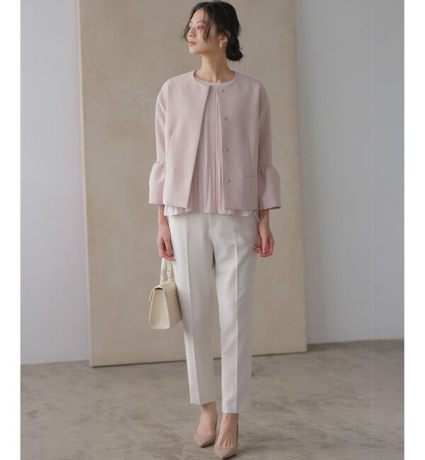 組曲「【WEB限定】ジョーゼットシフォンプリーツ ブラウス」|シャツ・ブラウス|