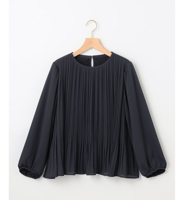 組曲「【WEB限定】ジョーゼットシフォンプリーツ ブラウス」|シャツ・ブラウス|
