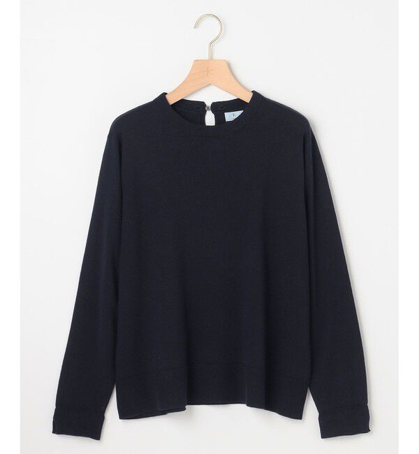 組曲「【WEB限定】レースフリルスタンド ニット」|ニット・セーター|