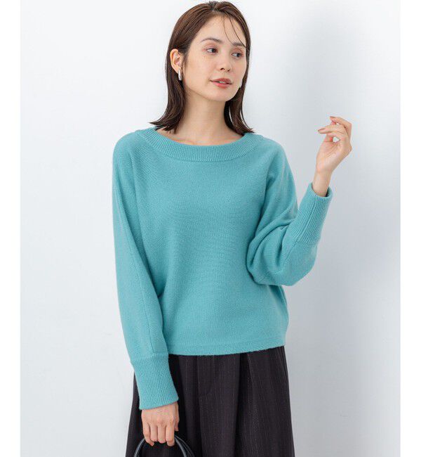 組曲「【加藤ローサさん着用】ウールカシミヤミックスボートネック ニット」|ニット・セーター|