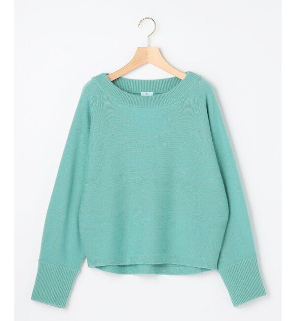 組曲「【加藤ローサさん着用】ウールカシミヤミックスボートネック ニット」|ニット・セーター|