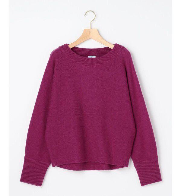 組曲「【加藤ローサさん着用】ウールカシミヤミックスボートネック ニット」|ニット・セーター|