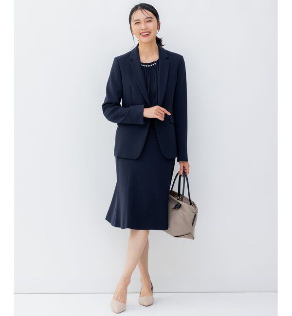 23区「【セットアップ対応】トリアセダブルジョーゼット スカート」|スカート|