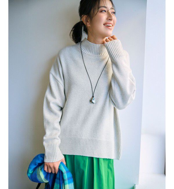 23区「カシミヤ チェック マフラー」|マフラー|