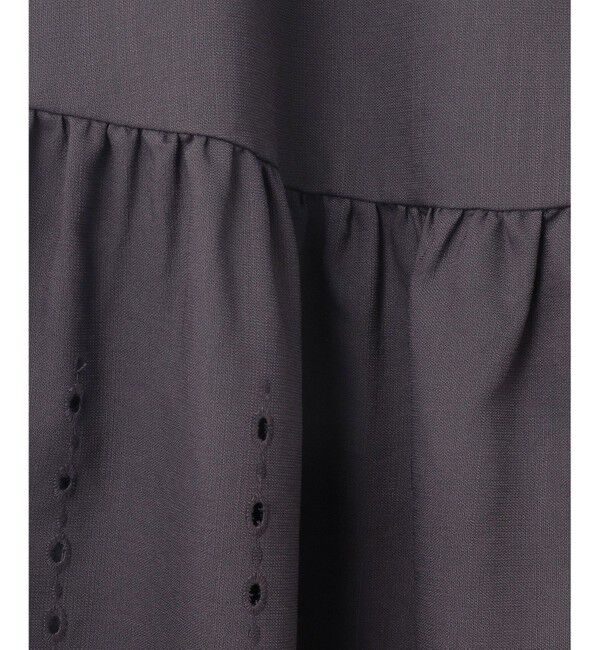 ANY SIS「【洗える】カットワークエンブロイダリー ワンピース」|ワンピース|