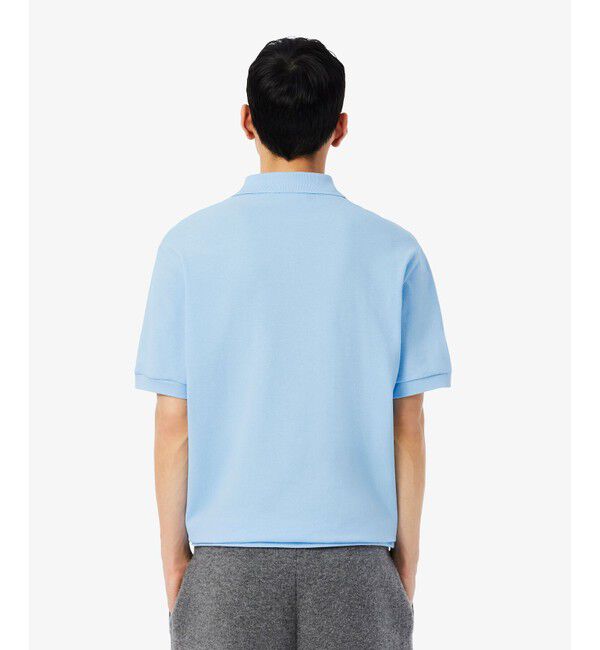 LACOSTE「ヘビーウェイトルーズフィットポロシャツ」|ポロシャツ|