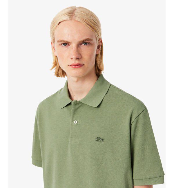 LACOSTE「ヘビーウェイトルーズフィットポロシャツ」|ポロシャツ|
