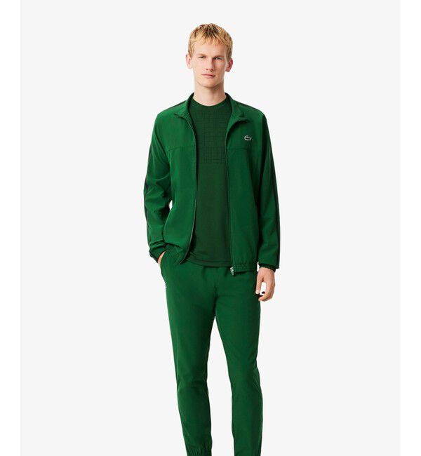 LACOSTE「『ノバク・ジョコビッチ』ラケットプリントウルトラドライTシャツ」|Tシャツ・カットソー|