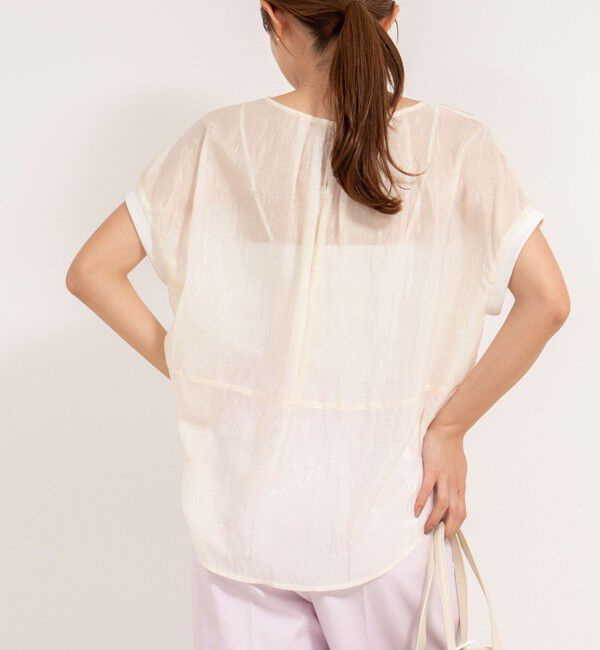 NOLLEY'S「シアーヴィンテージTブラウス」|シャツ・ブラウス|