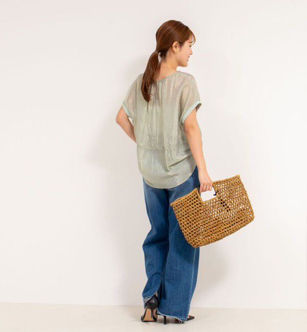 NOLLEY'S「シアーヴィンテージTブラウス」|シャツ・ブラウス|