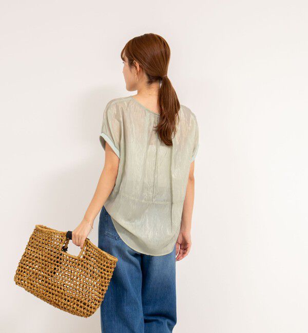 NOLLEY'S「シアーヴィンテージTブラウス」|シャツ・ブラウス|