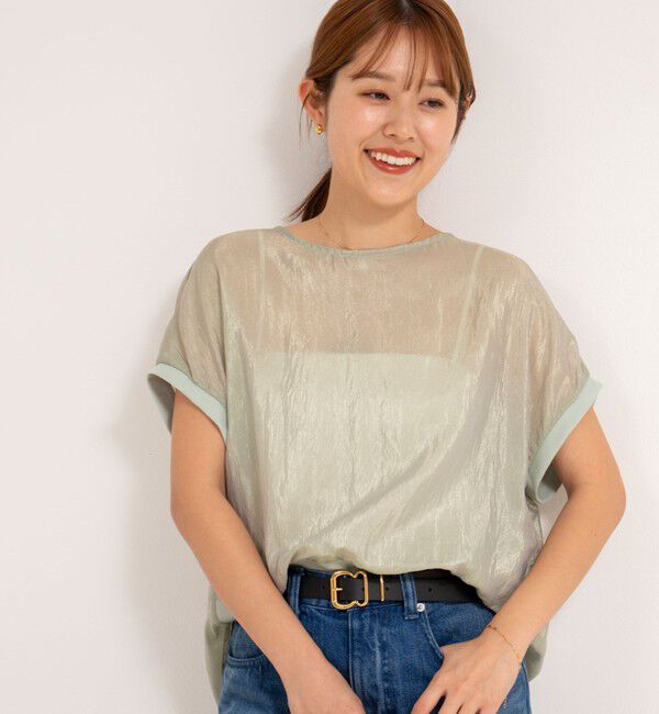 NOLLEY'S「シアーヴィンテージTブラウス」|シャツ・ブラウス|