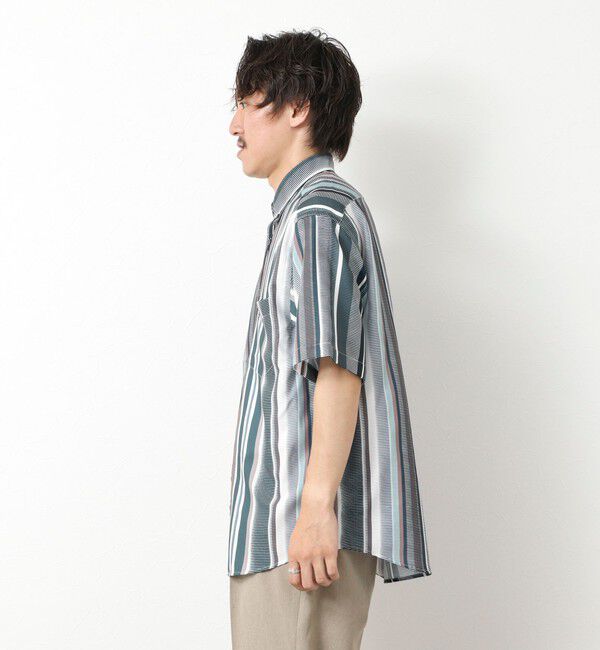 NOLLEY'S goodman「【DotAir】吸水速乾 総柄BDシャツ 25SS」|シャツ・ブラウス|