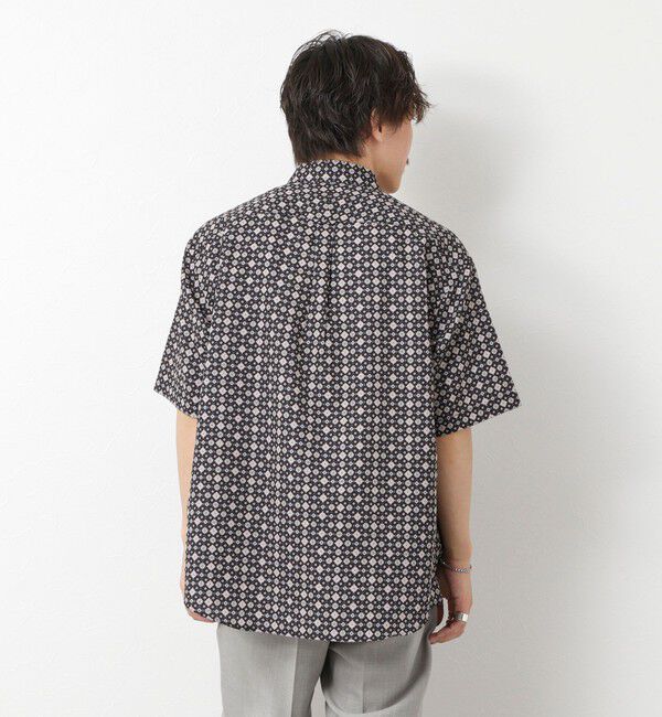 NOLLEY'S goodman「【DotAir】吸水速乾 総柄BDシャツ 25SS」|シャツ・ブラウス|