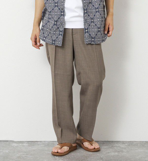 NOLLEY'S goodman「《Reflax》吸水速乾 アンチピリング ワンタックイージーPT」|チノ|