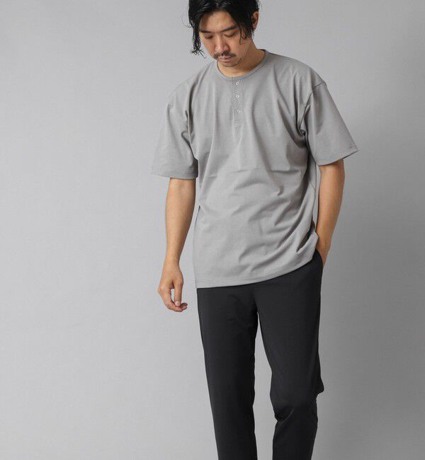 NOLLEY'S goodman「【ACTIVE SECT】《限定展開》UVカット ヘンリーネックTシャツ 25SS」|Tシャツ・カットソー|