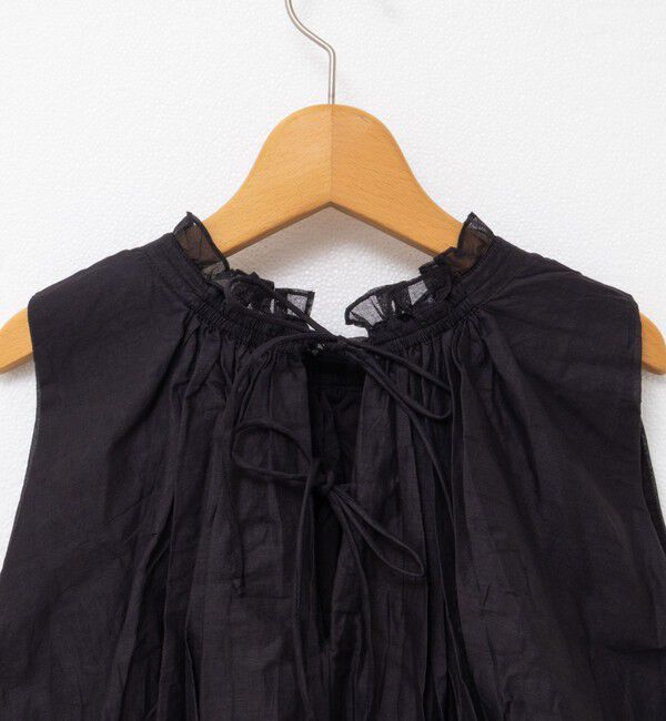 NOLLEY'S「【MARILYN MOON/マリリーンムーン】２WAYシアースターチコットンギャザーブラウス」|シャツ・ブラウス|