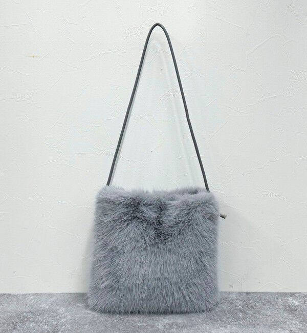 fredy emue「エコファースクエアワンショルバック」|ハンドバッグ|