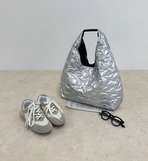 fredy emue「星キルティング三角バッグ」|トートバッグ|