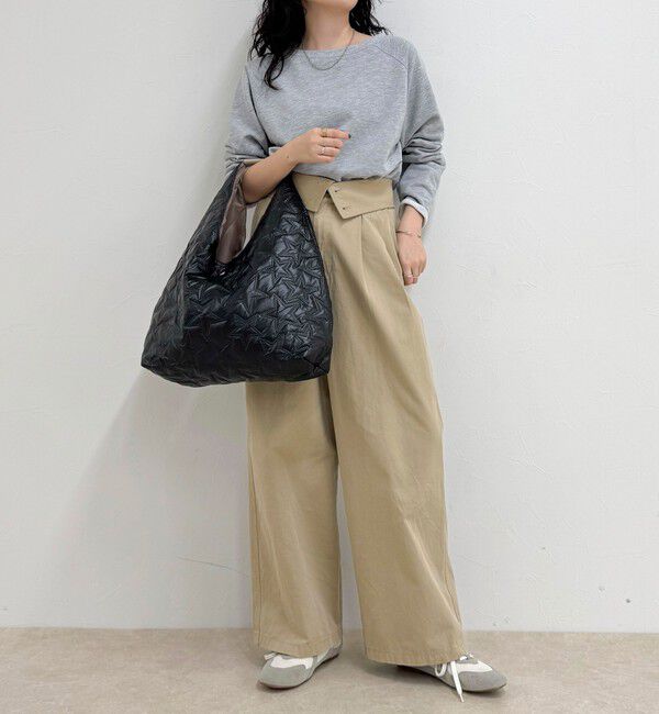 fredy emue「星キルティング三角バッグ」|トートバッグ|