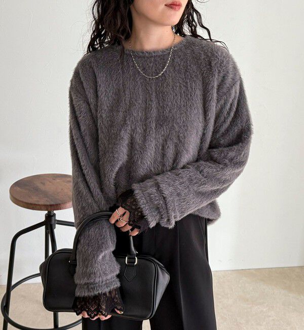 fredy emue「シャギールーズロンTシャツ」|Tシャツ・カットソー|