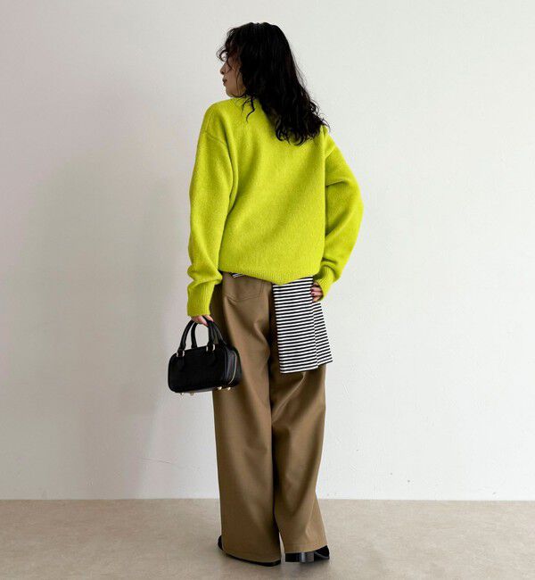 fredy emue「ヘンリーネックニットプルオーバー」|ニット・セーター|