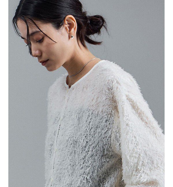 SALON adam et rope'「【WEB限定】2WAYレイユールジャガードブラウス」|シャツ・ブラウス|