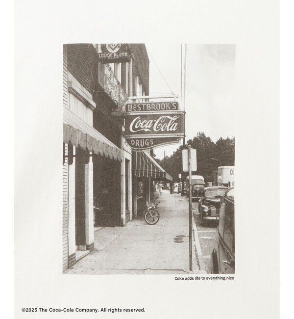 SALON adam et rope'「Coca-Cola photo TShirt」|Tシャツ・カットソー|