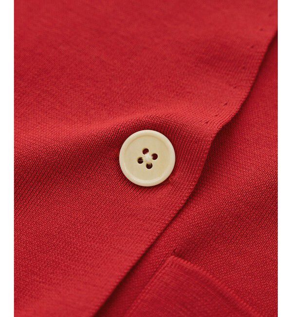 ROPE「シルクコットン総針ニットジャケット/イージーケア」|テーラードジャケット|