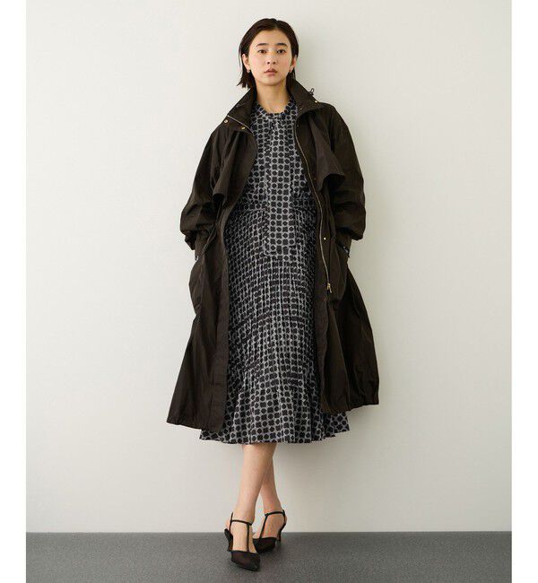 ROPE「ship's rope' オリジナルプリントプリーツタイワンピース」|ワンピース|