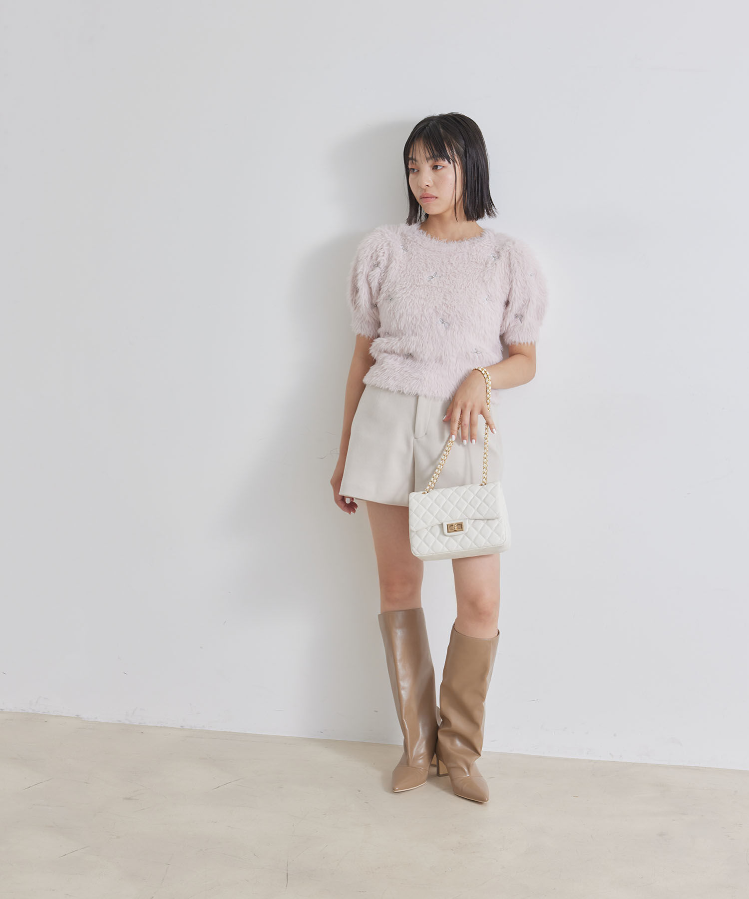 VIS「【洗える】ジャージメルトンショートパンツ」|その他|