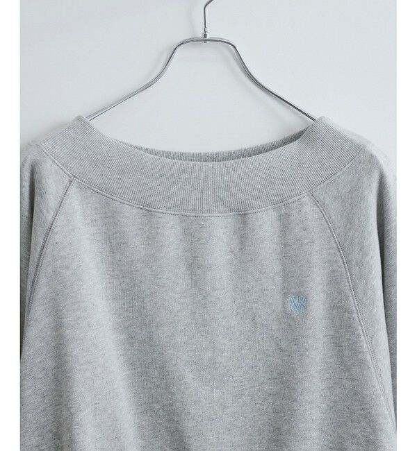 VIS「【2WAY】ワンオフショルダー胸刺繍スウェットプルオーバー」|スウェット・ジャージ|