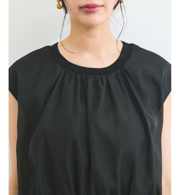 VIS「【接触冷感】楊柳シアードッキングカットプルオーバー」|Tシャツ・カットソー|