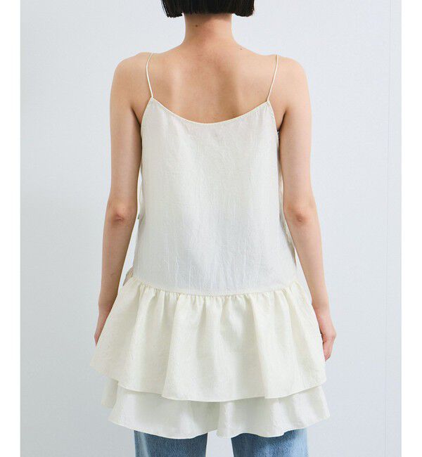 VIS「【WEB限定】【前後2WAY】フリルキャミチュニック」|チュニック|