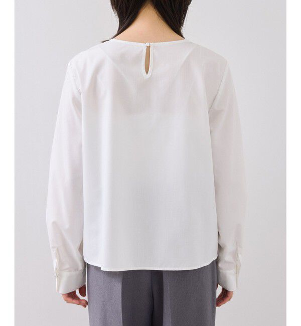 VIS「フロントねじりデザインブラウス」|シャツ・ブラウス|