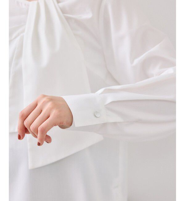 VIS「フロントねじりデザインブラウス」|シャツ・ブラウス|