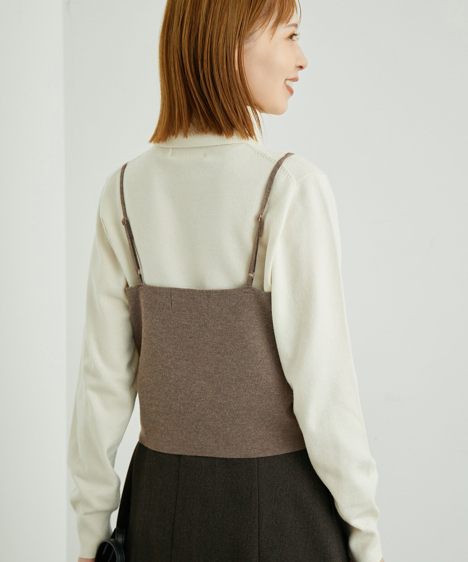 Rope&rsquo;Picnic「総針ニットビスチェ」|ベスト・ジレ|