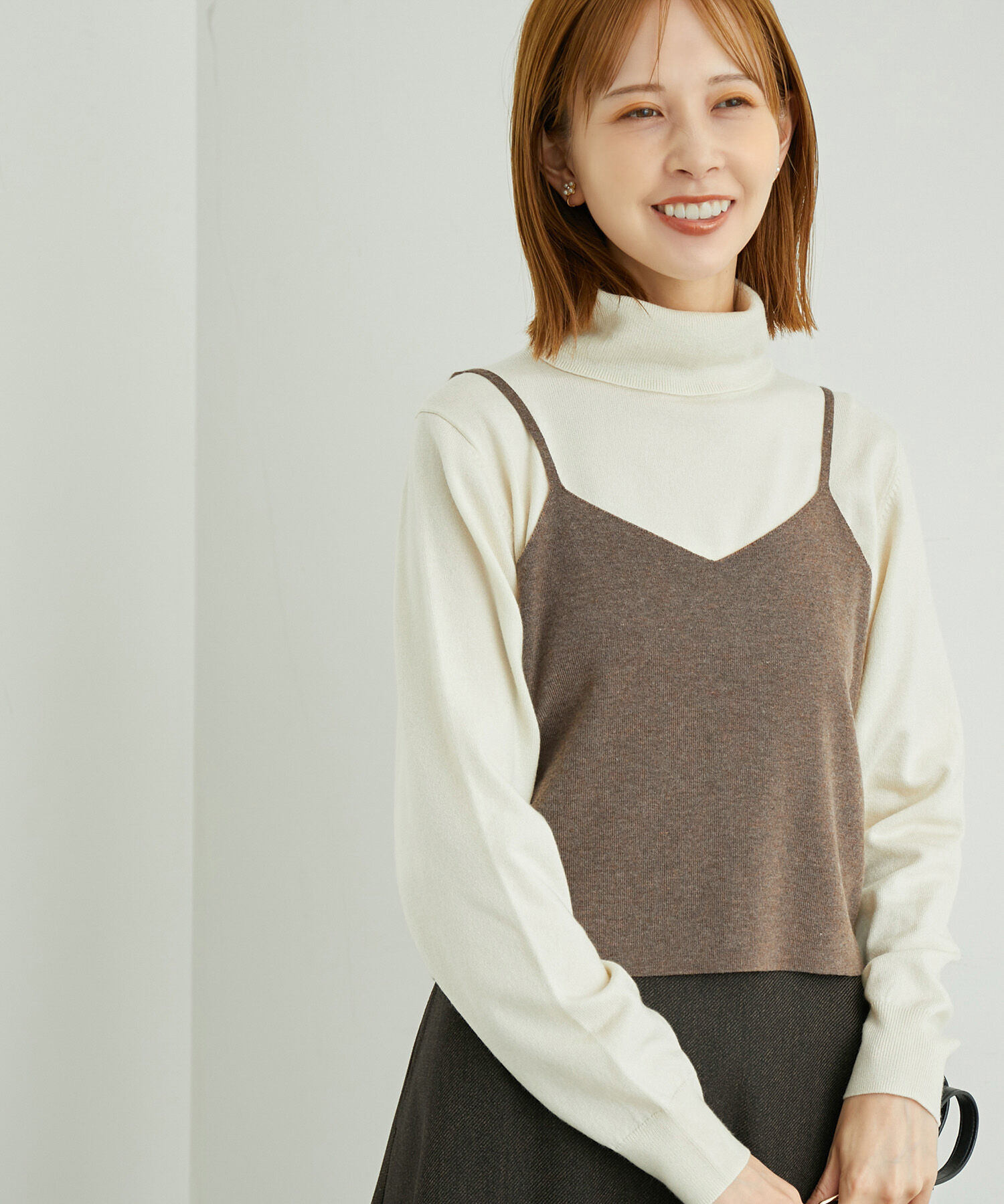 Rope&rsquo;Picnic「総針ニットビスチェ」|ベスト・ジレ|