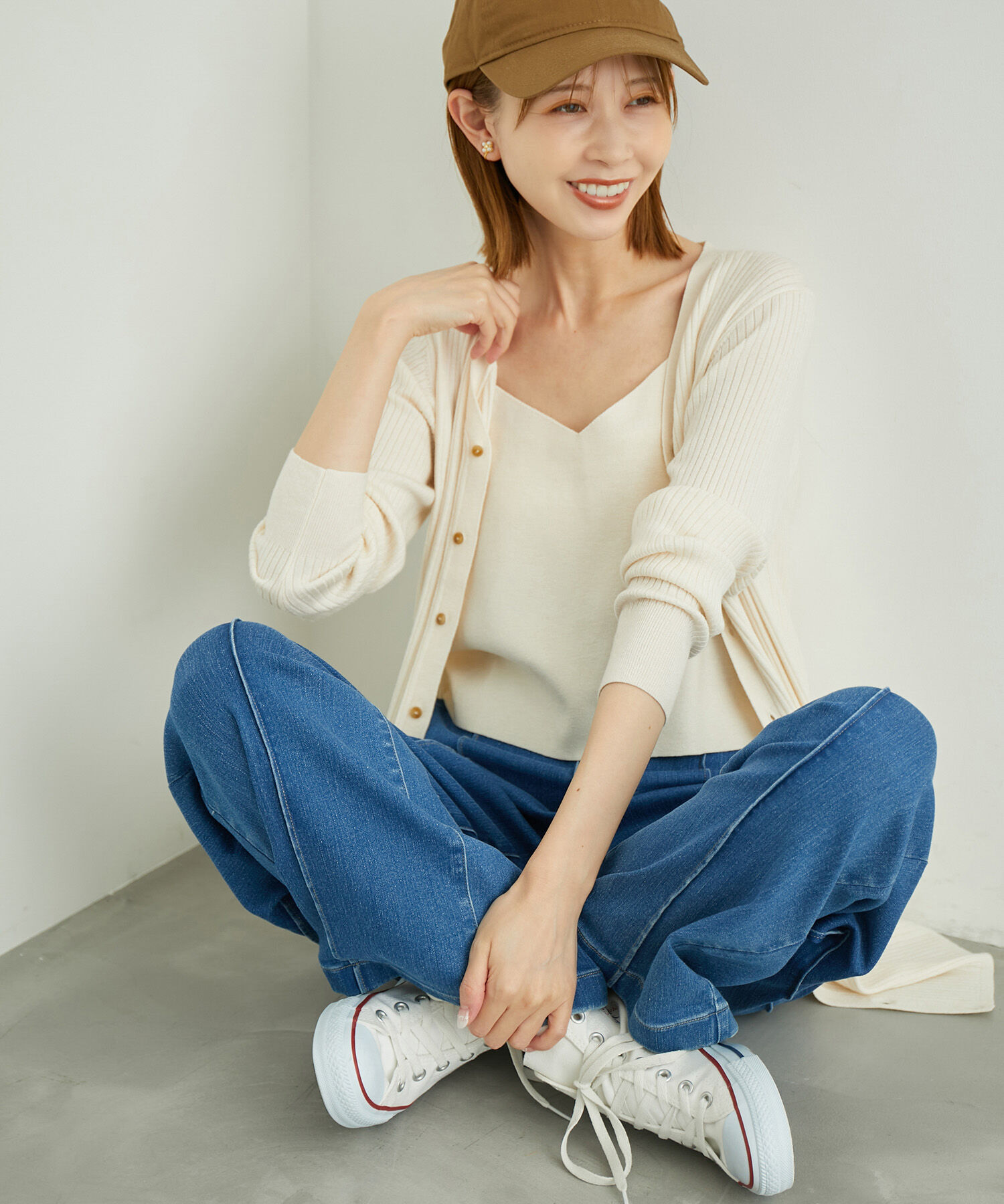 Rope&rsquo;Picnic「総針ニットビスチェ」|ベスト・ジレ|