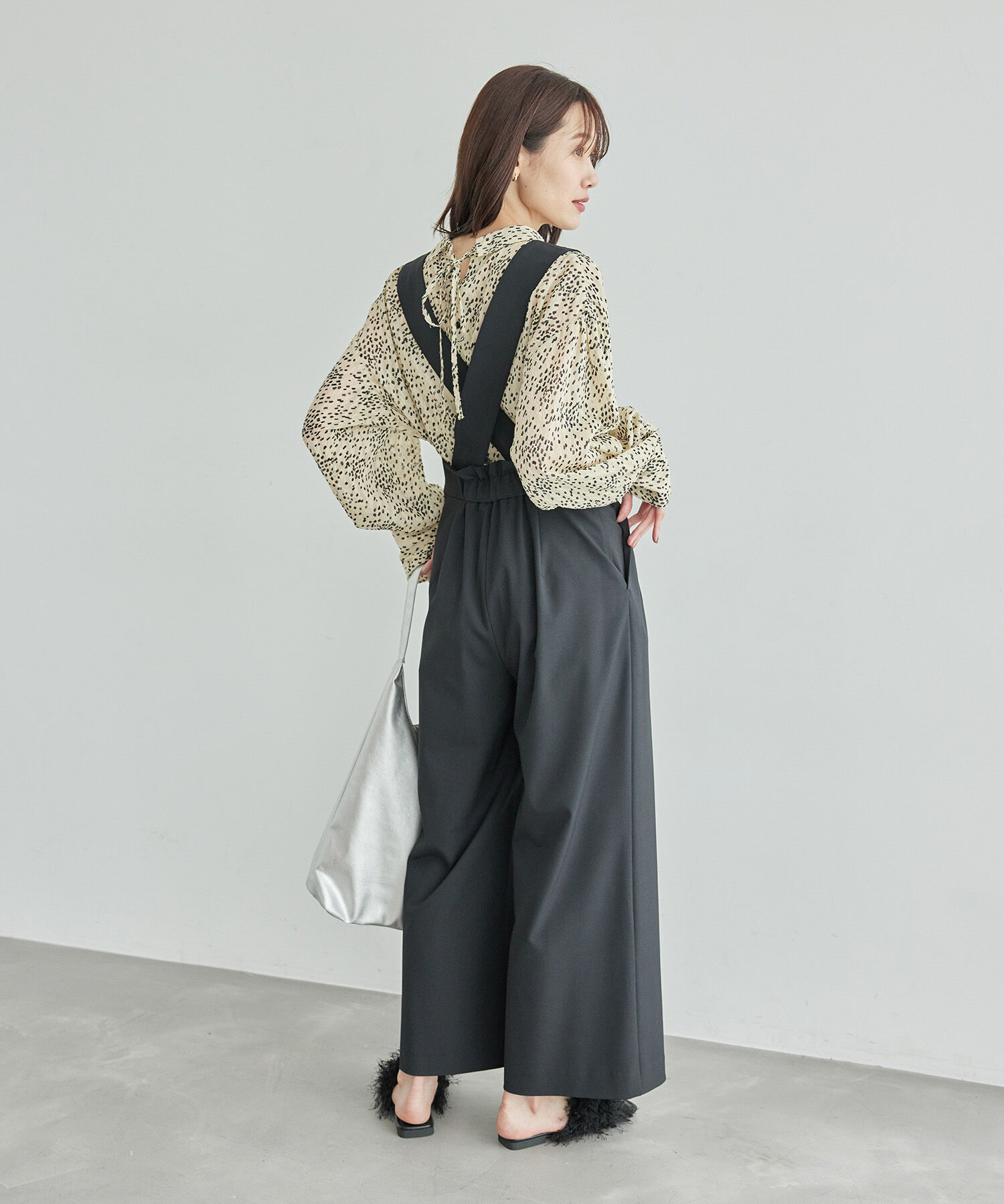 Rope&rsquo;Picnic「2WAY/シアー柄リボンブラウス」|シャツ・ブラウス|