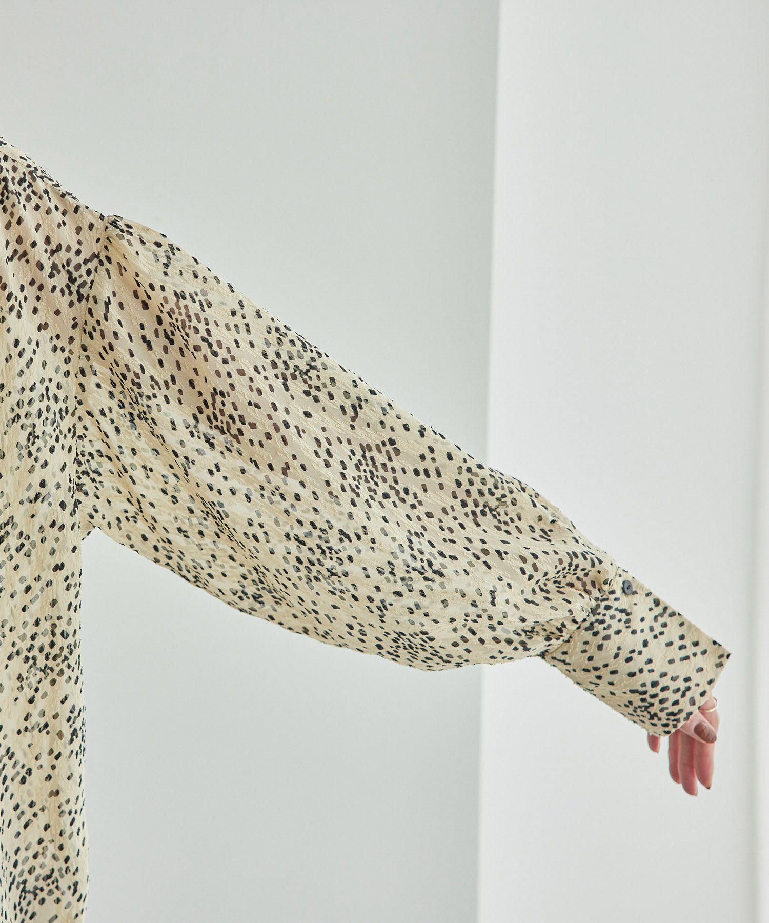 Rope&rsquo;Picnic「2WAY/シアー柄リボンブラウス」|シャツ・ブラウス|