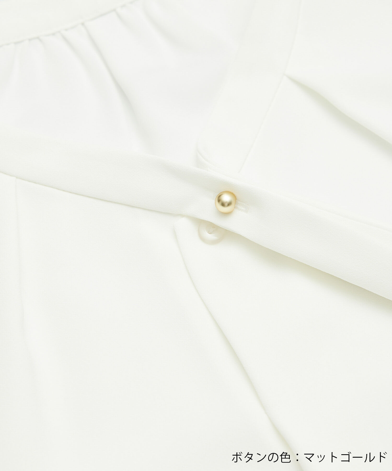 Rope&rsquo;Picnic「2サイズ展開/メタルボタンリボンタイハーフスリーブブラウス」|シャツ・ブラウス|