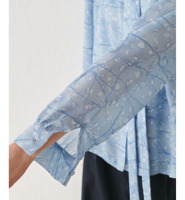 Rope&rsquo;Picnic「【YOKU MOKU/ヨックモック&times;ROPE' PICNIC】リボンブラウス」|シャツ・ブラウス|