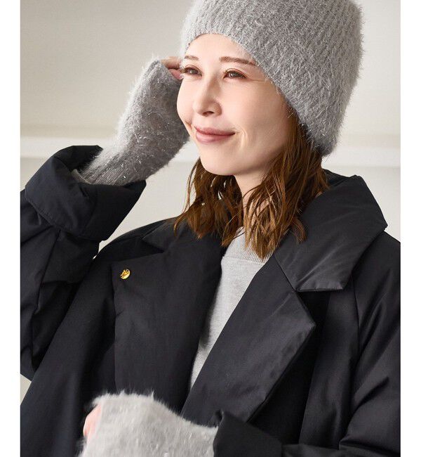 ROPE PICNIC PASSAGE「ラメニットフィンガーレスグローブ」|手袋|