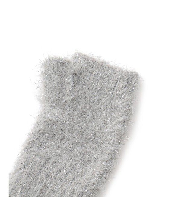 ROPE PICNIC PASSAGE「ラメニットフィンガーレスグローブ」|手袋|